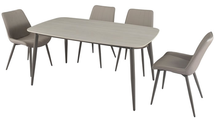 Solo dining table with chairs